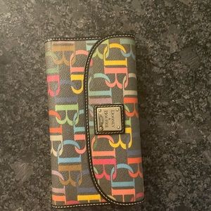 Dooney and Bourke unique checkbook wallet